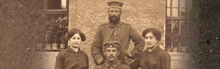 Übersicht: Lesebeispiele zum Roedig-Buch: Leben und Sterben im Ersten Grossen Krieg